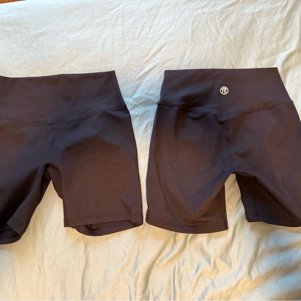 TYC Black Biker Shorts Medium